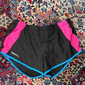 Craft Sports black shorts nwot sz L